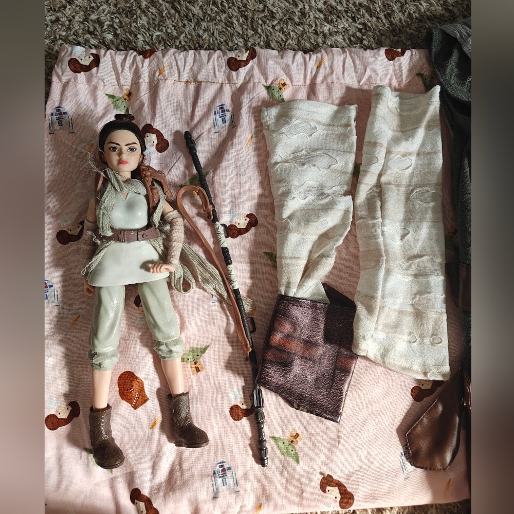 Disney Rey Star Wars Costume and Doll